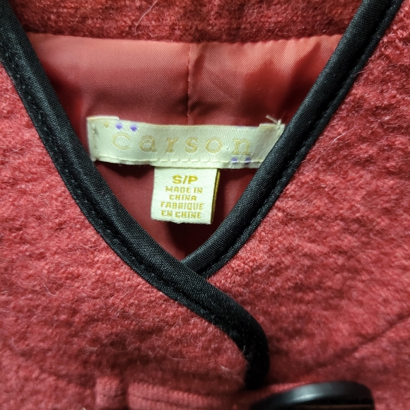 Carson Wool vest Red size S womens - Picture 4 of 6